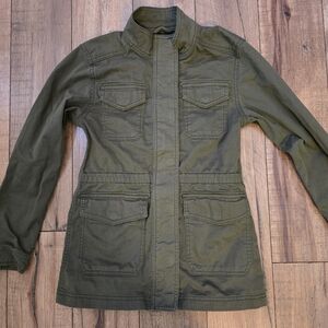 Girls Green Gap Jacket Size M